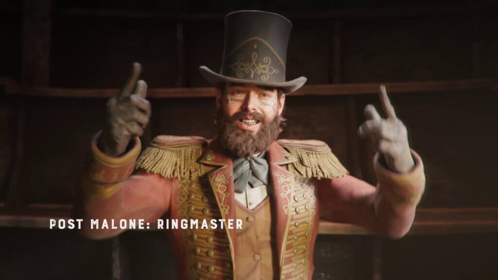 Post Malone Ringmaster - Post Malone’s Murder Circus - Hunt: Showdown 1896